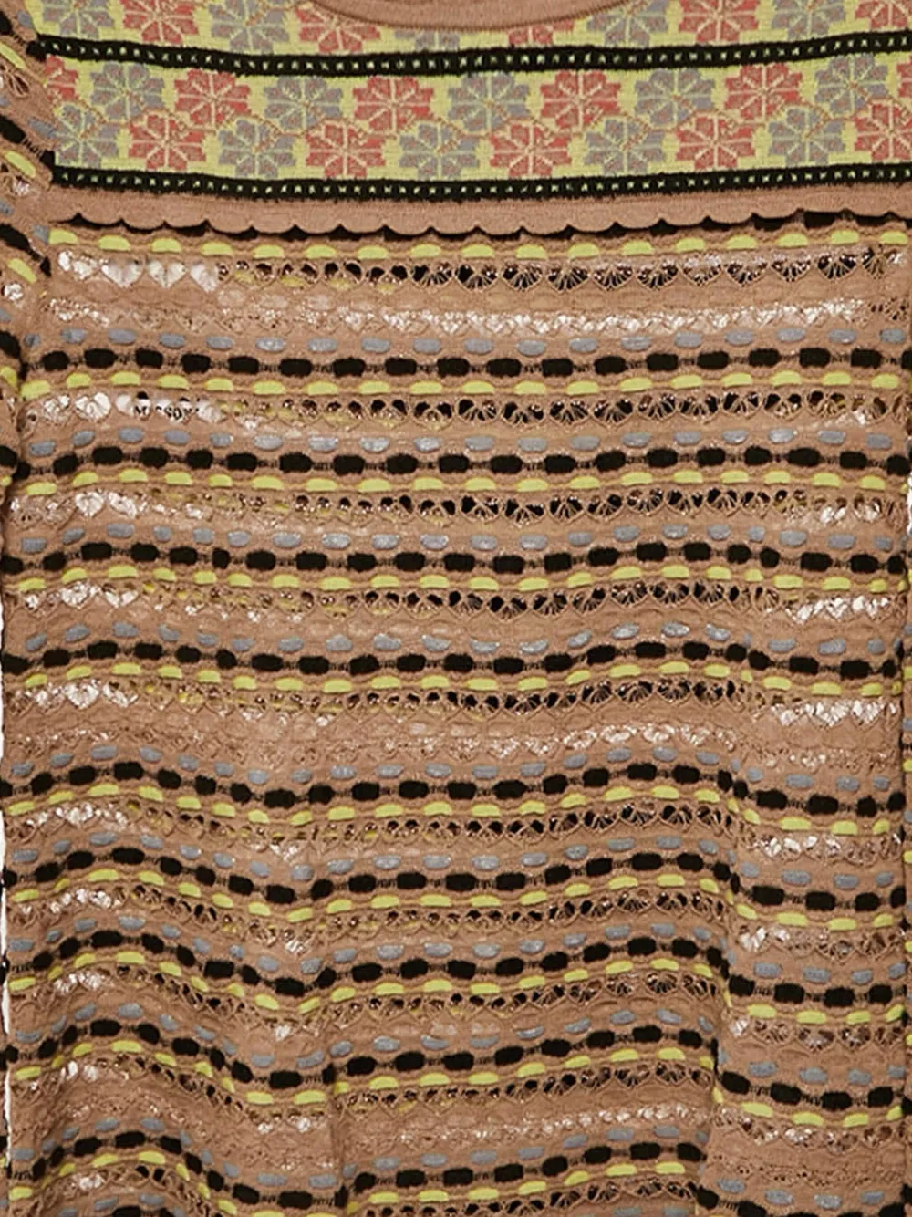 Missoni Pre-Owned floral-perforated knit top | Image 2