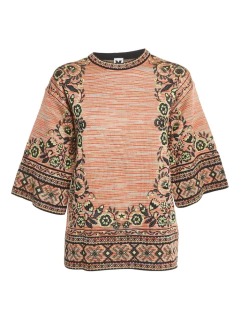 Missoni Pre-Owned floral-pattern knitted top