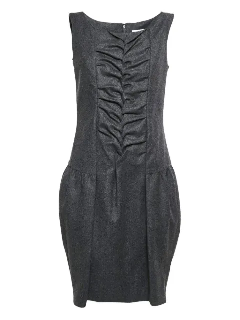 Saint Laurent Pre-Owned wool mini dress