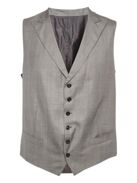 Ermenegildo Zegna Vintage structured wool vest