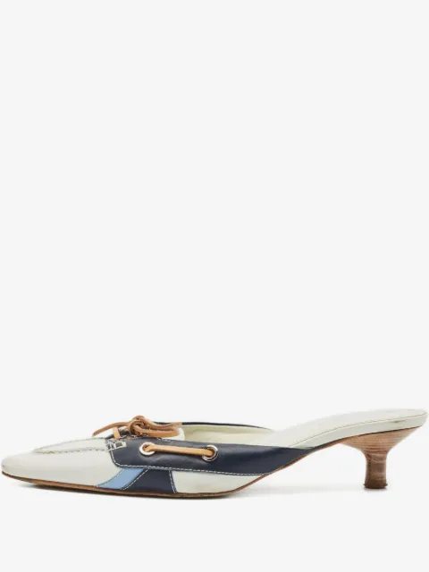 Tod's Vintage Leather Mules
