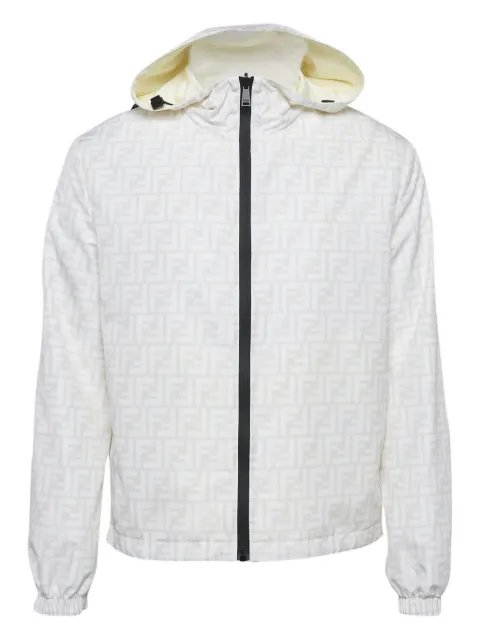 Fendi Pre-Owned 2024 all-over pattern hooded jacket
