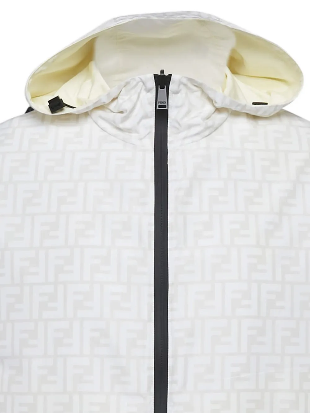 Fendi Pre-Owned 2024 all-over pattern hooded jacket | Image 2