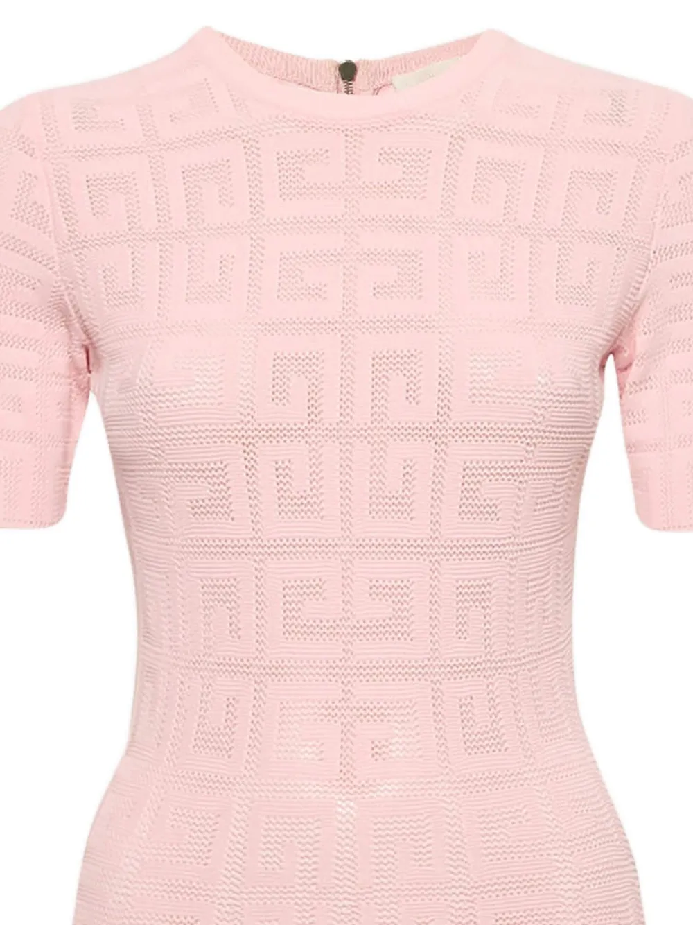 Givenchy Pre-Owned Flared jurk met monogram - Roze