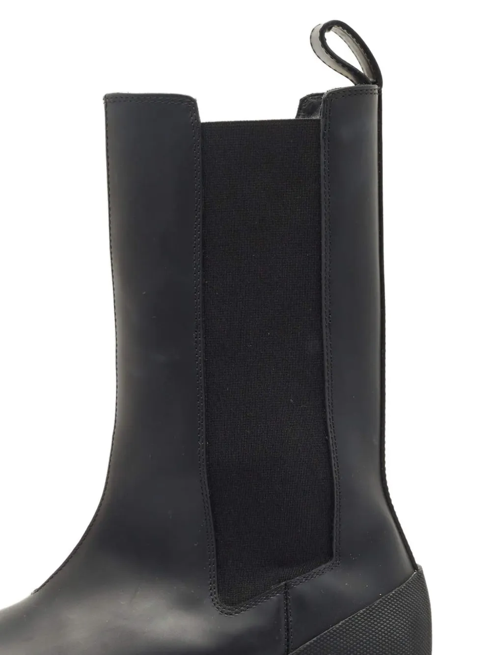 Off-White Pre-Owned leather elastic-panels pull-on boots | Image 2