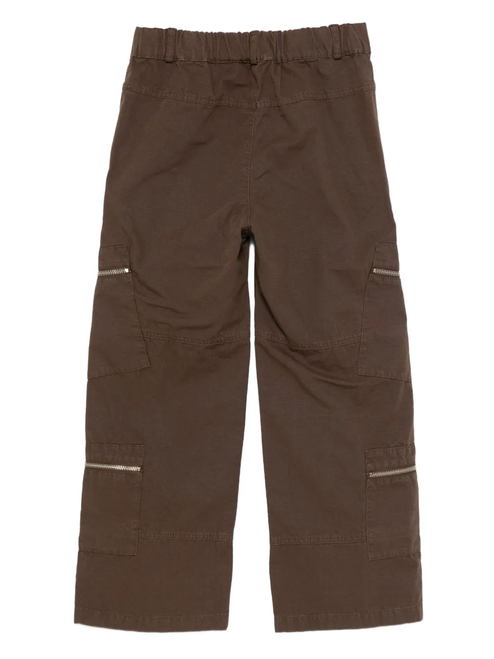 Barrow kids Cargo broek met ritszak Bruin