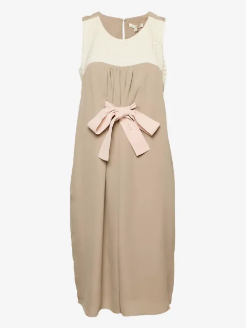 Paule Ka robe longue à détail de nœud
