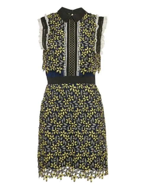 Self-Portrait Floral Lace dress