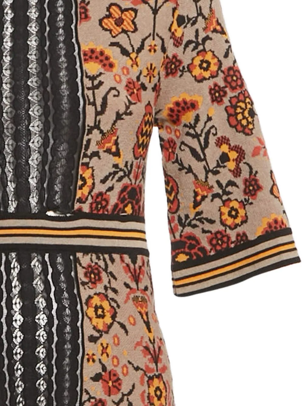 Missoni Pre-Owned Maxi-jurk met bloemenprint - Bruin