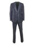 Balmain Pre-Owned wool suit - Blue