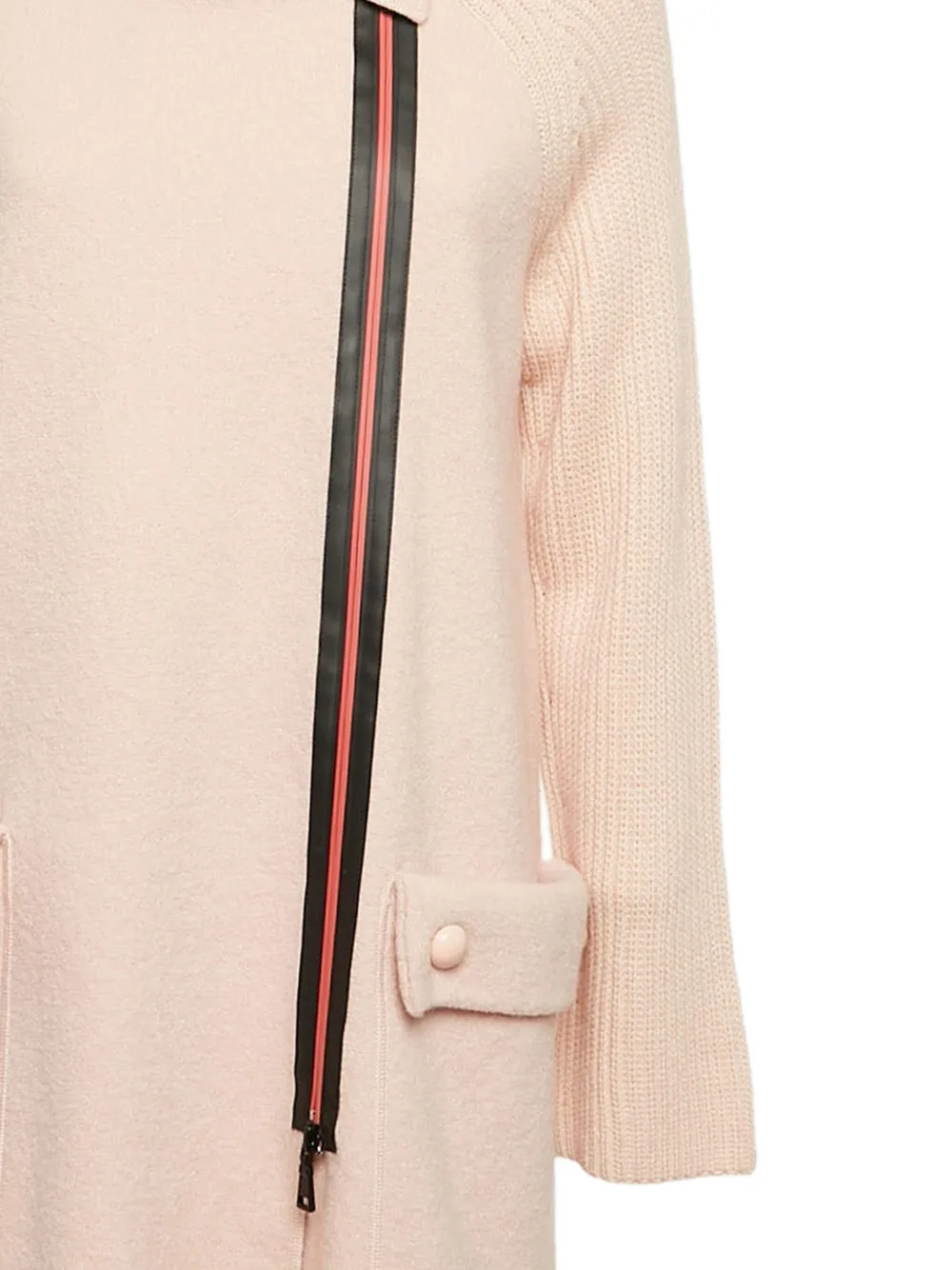 Emporio Armani Pre-Owned 2024 jas met rits - Roze