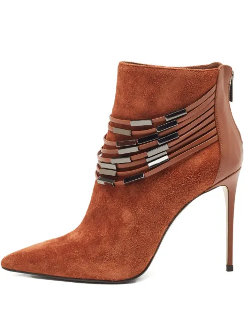 Le Silla 100mm suede ankle boots