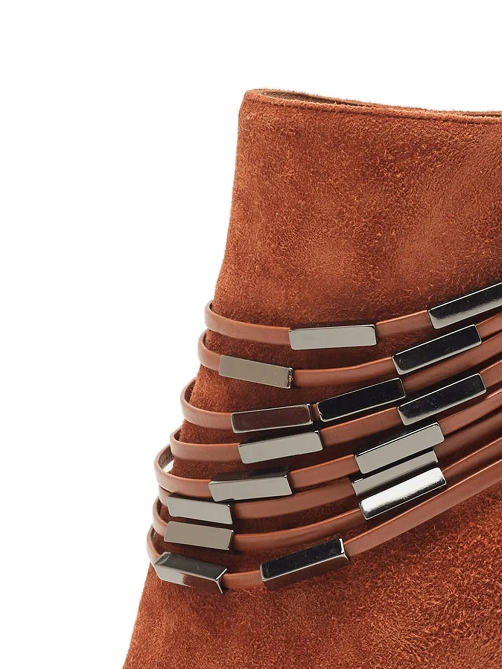 Le Silla Suède enkellaarzen - Bruin