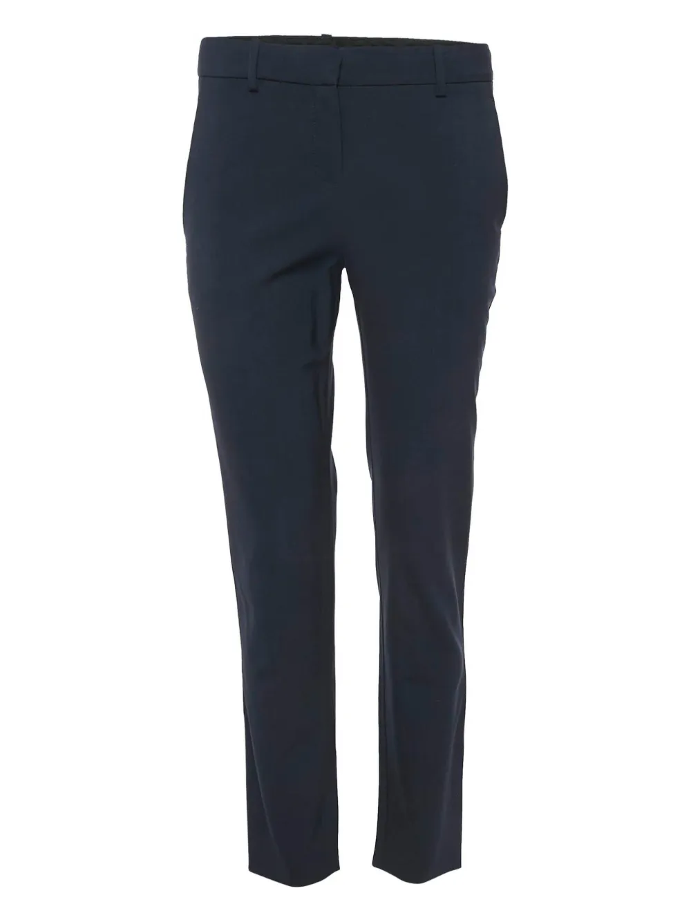 Pre-owned Theory 2024 Tailored Wool Trousers In Blue