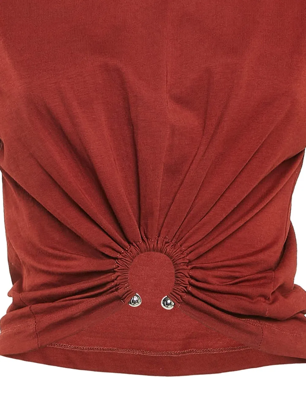 Paco Rabanne Pre-Owned 2024 ring-embellished T-shirt | Image 2