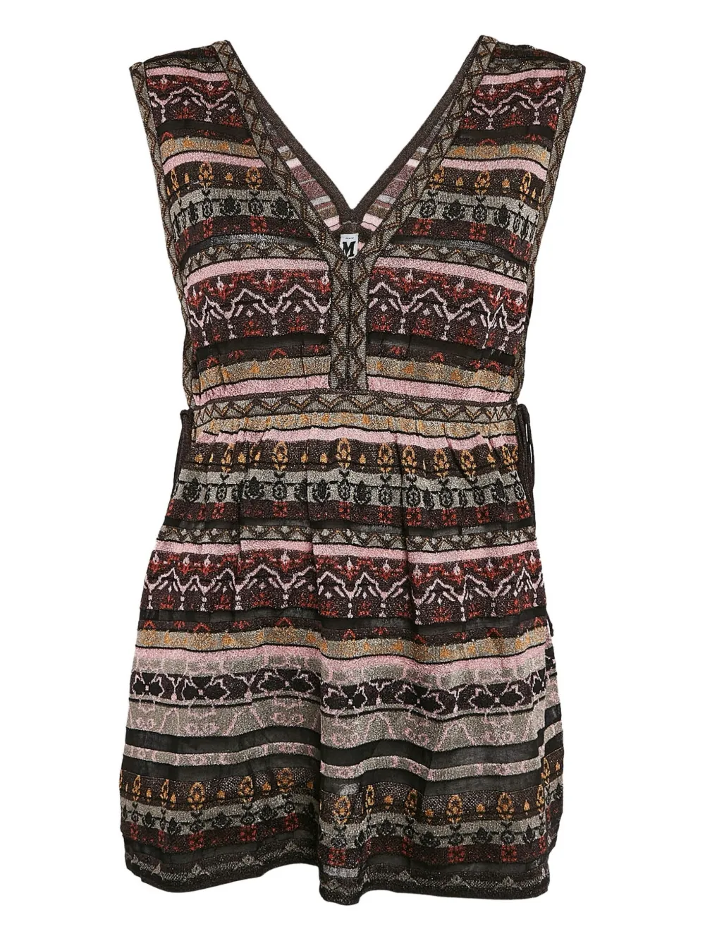 Missoni Pre-Owned v-neck knitted top | Black | Image 1