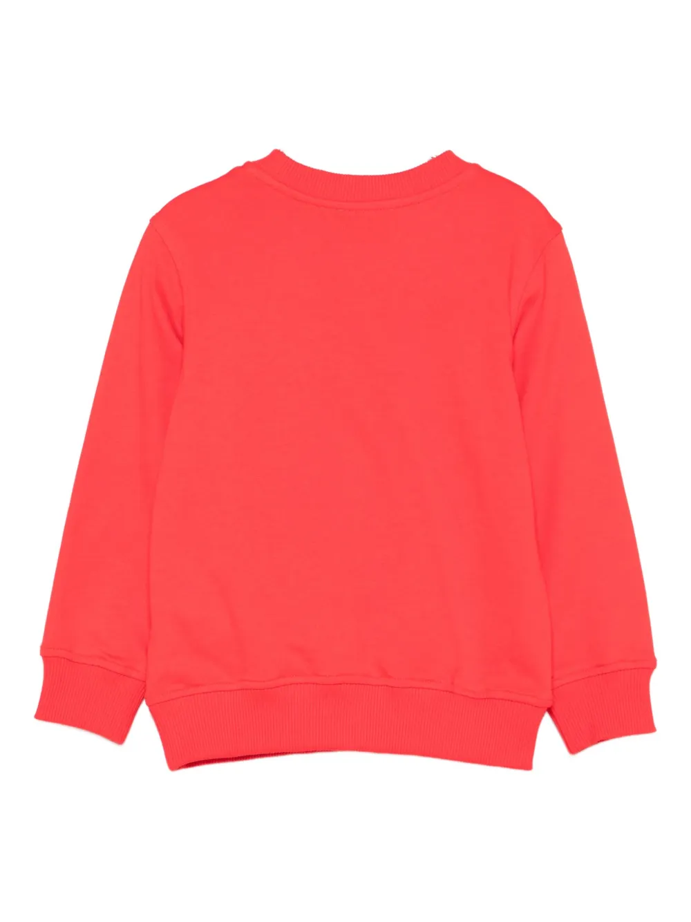 Moschino Kids Sweater met teddybeer-logo Rood