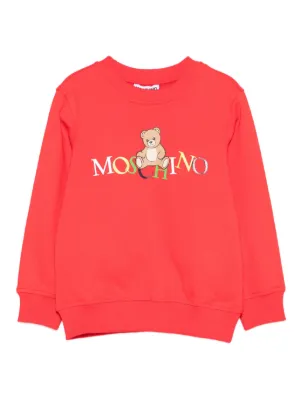 Moschino Kids モスキーノ・キッズ テディベア スウェットシャツ