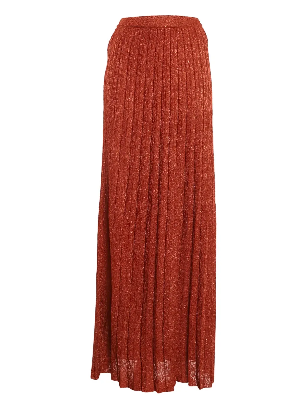 Missoni Pre-Owned تنورة لوركس بتوكسرات | برتقالي | Image 1