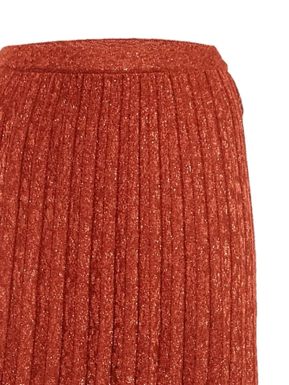 Missoni Pre-Owned Lurex plooirok - Oranje