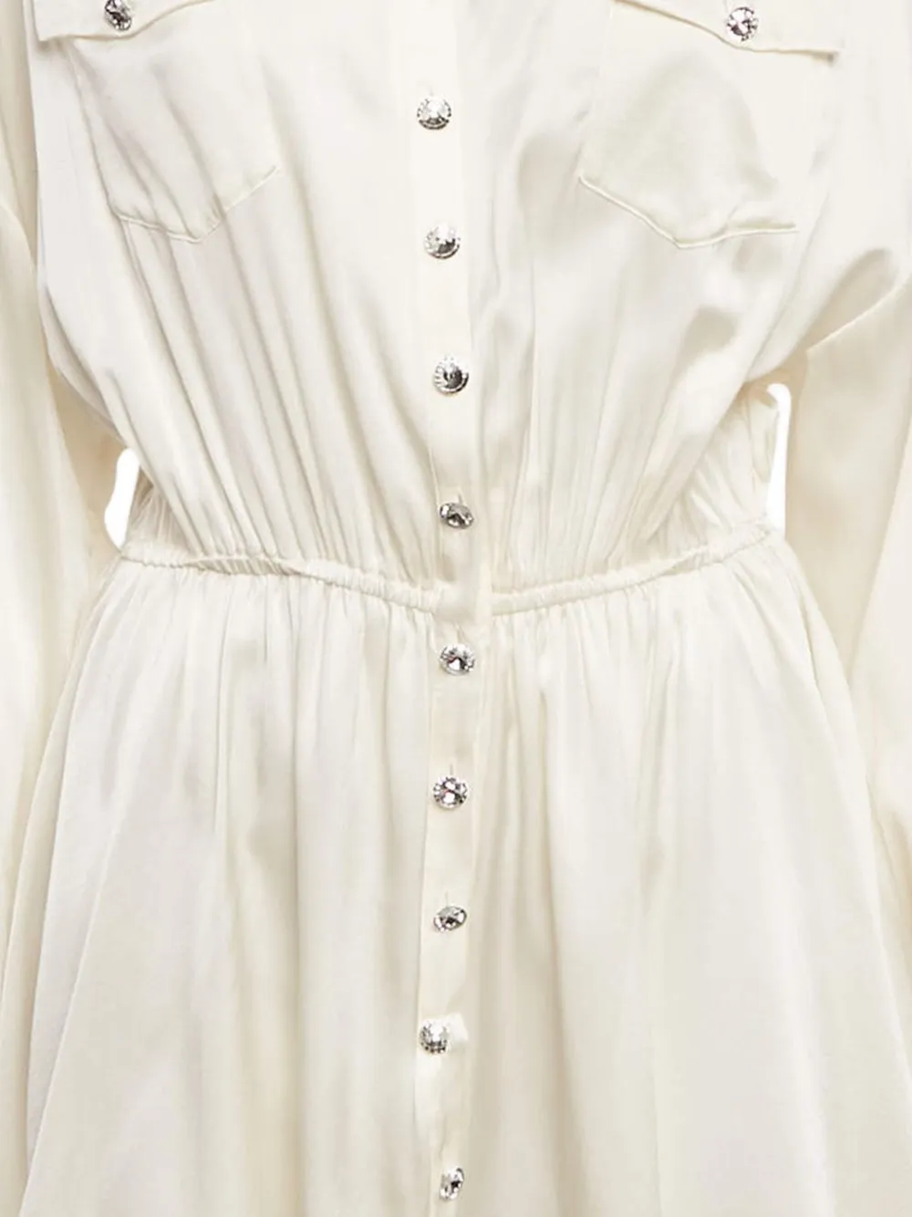 Retrofete satin shirt dress | Image 2
