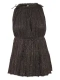 Missoni Pre-Owned lurex pleated top - Black
