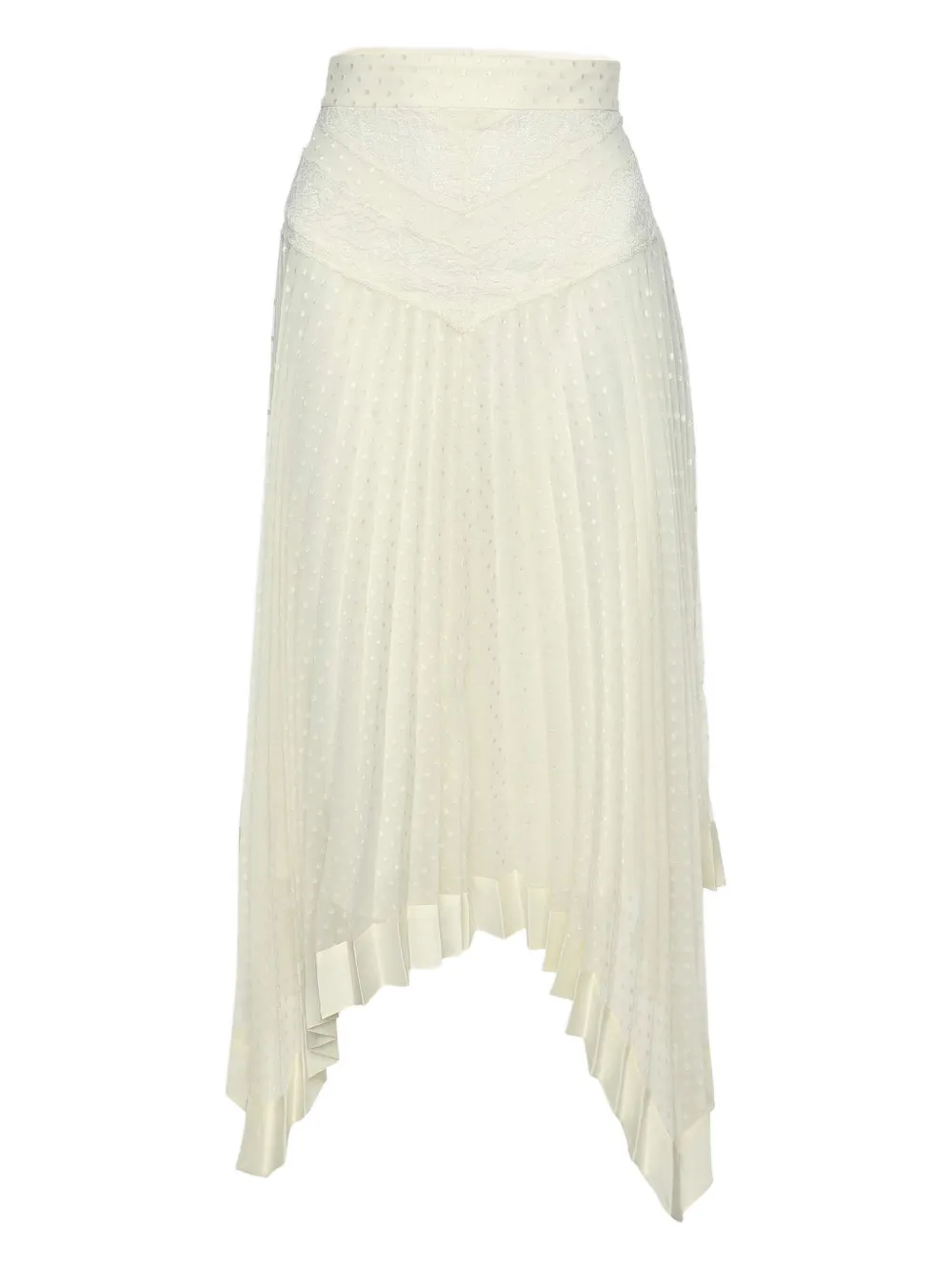 ZIMMERMANN 2024 lace-embellished skirt | White | Image 1