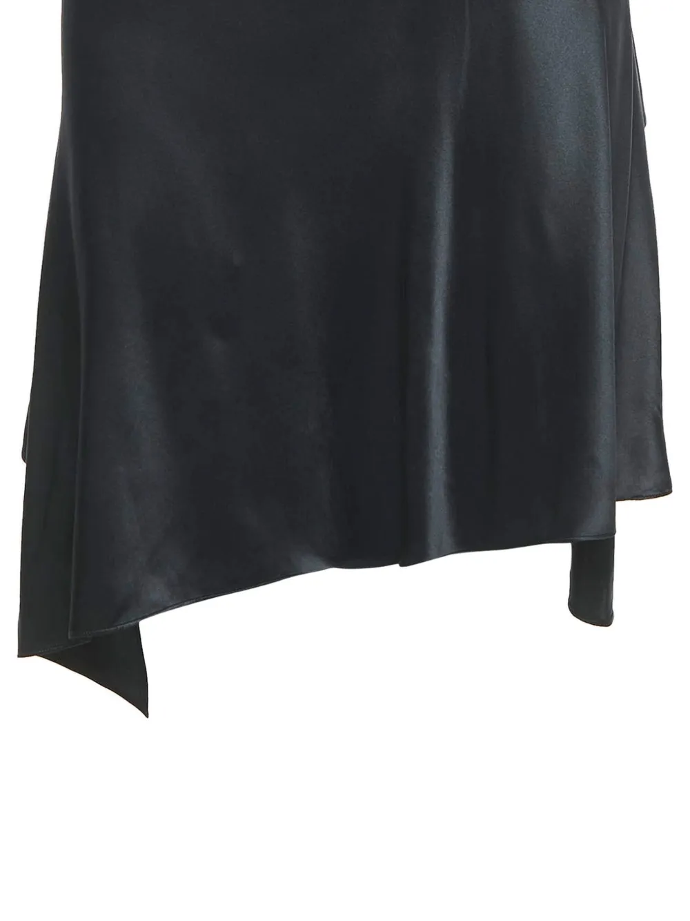 Givenchy Pre-Owned Asymmetrische zijden midi-rok - Zwart
