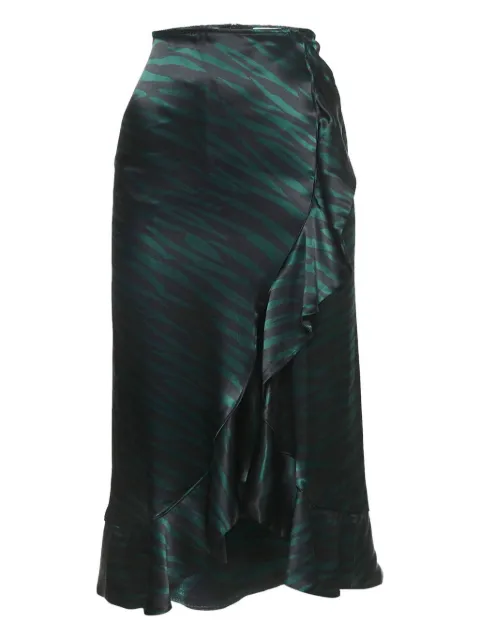 GANNI 2024 satin skirt
