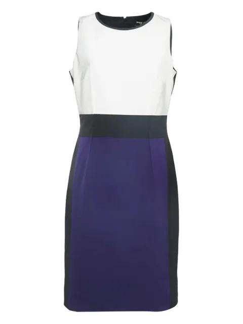 Paule Ka vestido sin mangas con diseño color block