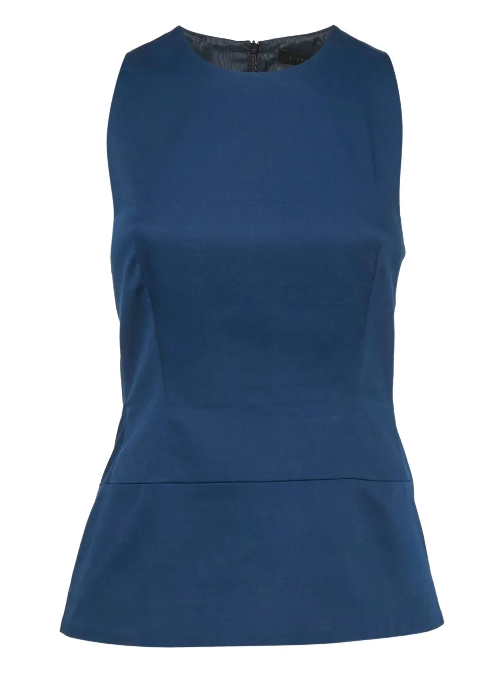 Victoria Beckham ノースリーブ トップ - ブルー Victoria Beckham ノースリーブ トップ - ブルー