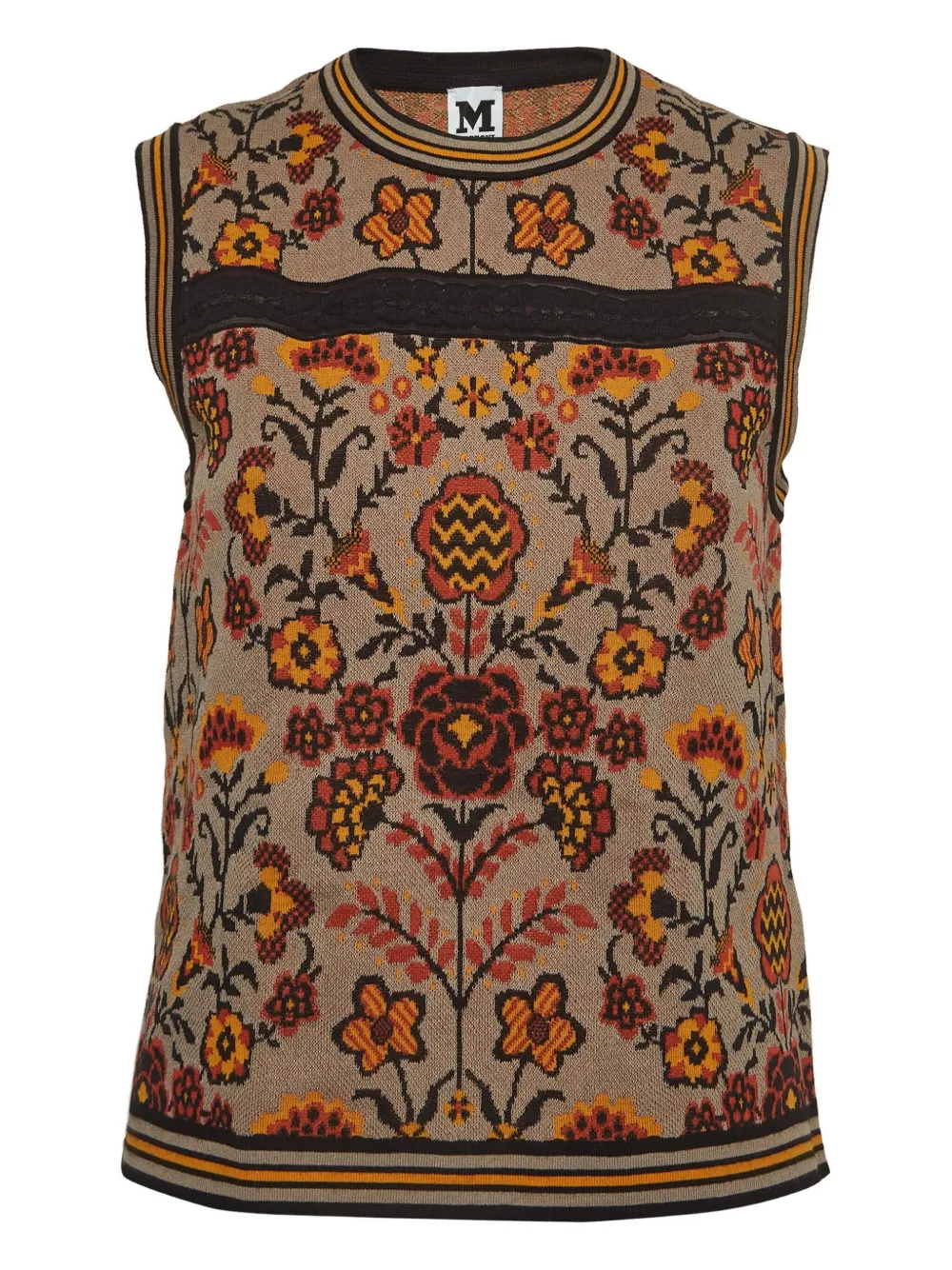 Missoni Pre-Owned Top con effetto jacquard - Toni neutri