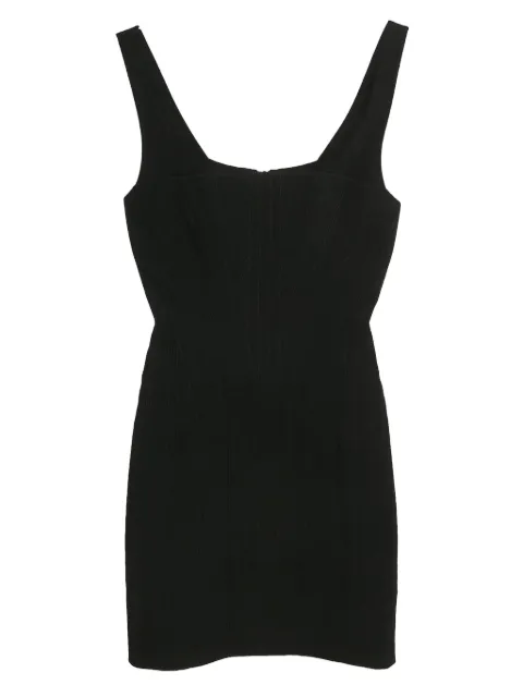 Balmain Pre-Owned crepe bodice mini dress