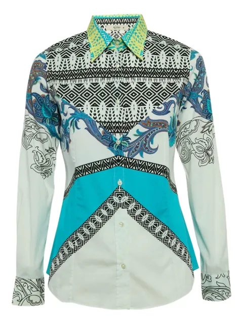 Etro Pre-Owned paisley-print shirt