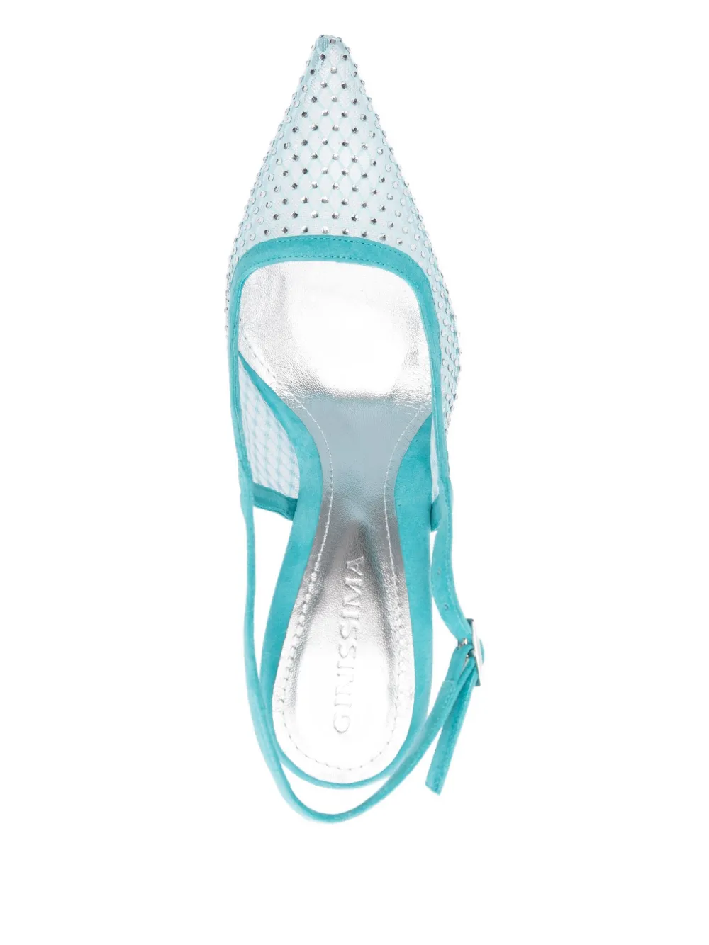 Ginissima 95mm Gilda Pumps In Blue