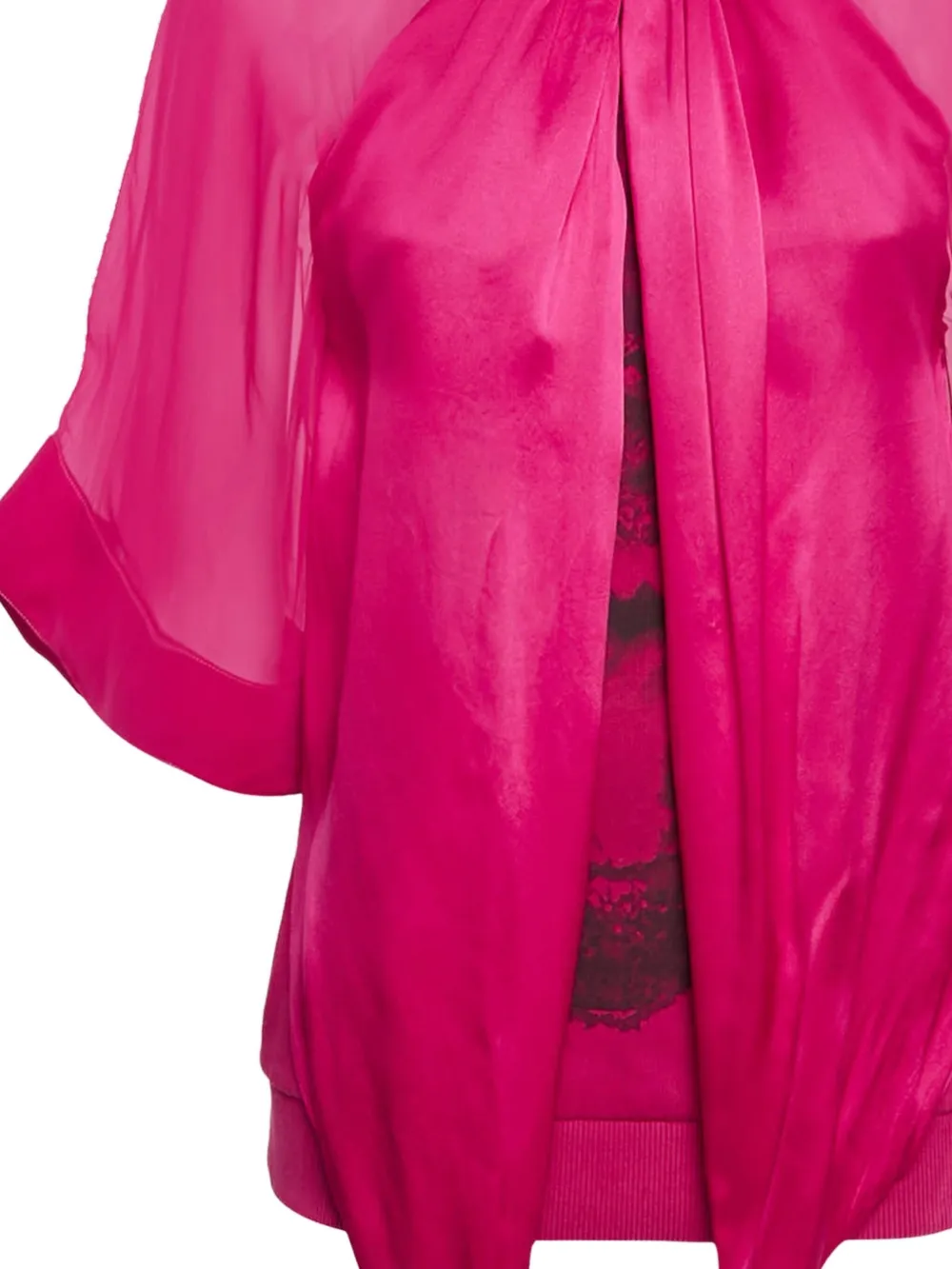 Givenchy Pre-Owned top con capa satinada | Image 2