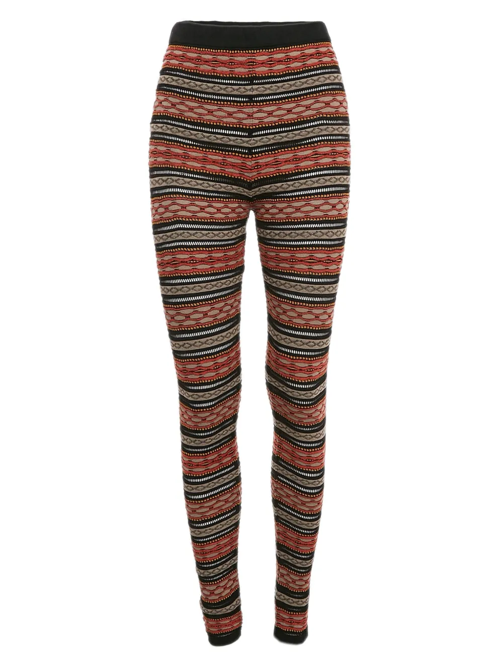 Missoni Pre-Owned 2024 patterned-jacquard leggings | Multicolour | Image 1