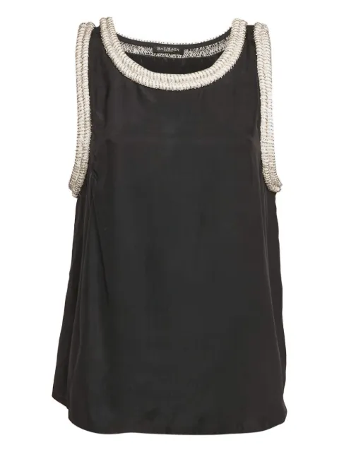 Balmain Pre-Owned 1140847 Black