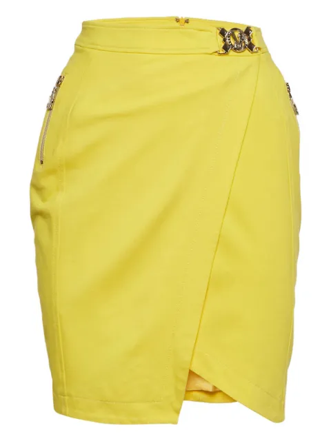 Versace Pre-Owned 2024 belted wrap skirt
