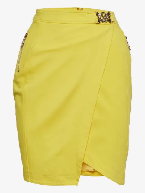 Versace Pre-Owned 2024 belted wrap skirt