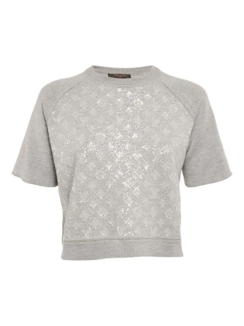 Louis Vuitton Pre-Owned playera con detalles de lentejuelas