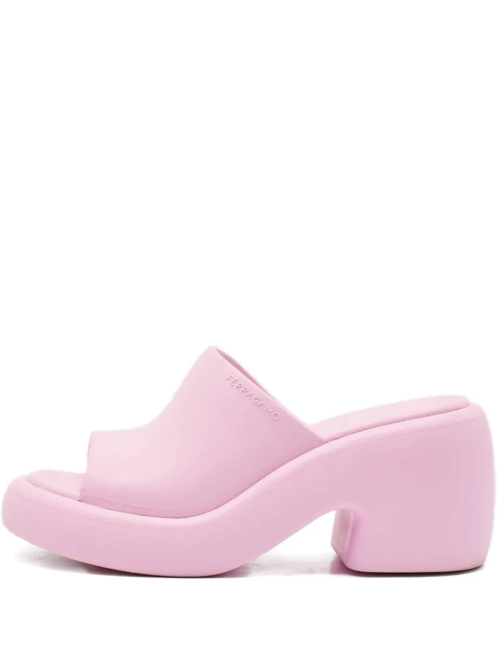 Ferragamo Pre-Owned 90mm Deva platform sandals | Pink | Image 1