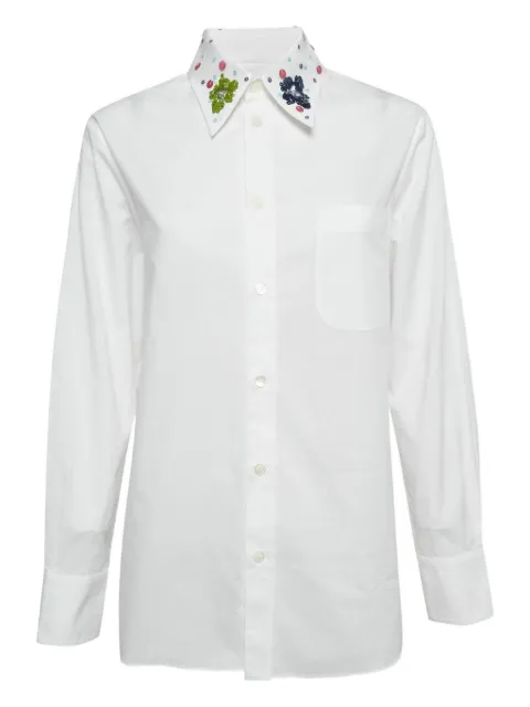 Marni Pre-Owned 2024 sequin-embellished shirt