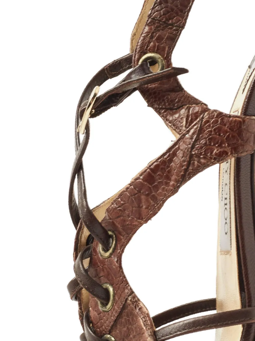 Jimmy Choo Pre-Owned 790694 Brown - Bruin