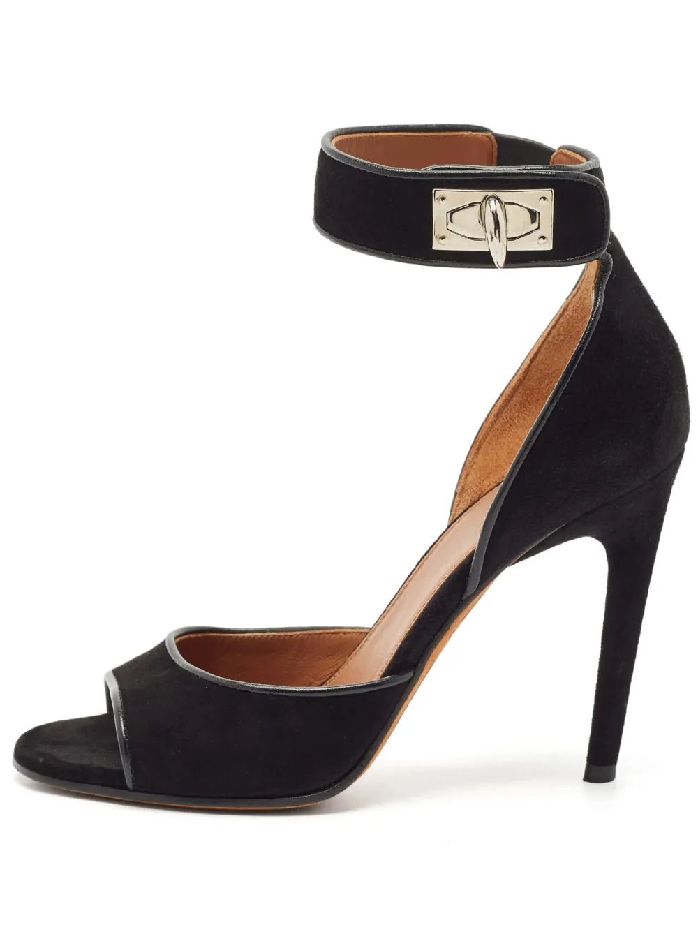 Givenchy Pre-Owned Shark Lock Sandalen 130mm - Schwarz