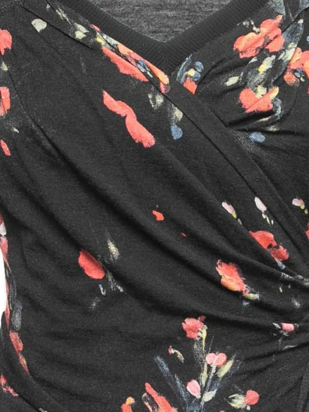 Dolce & Gabbana Pre-Owned floral-print knot-detail jumper | Image 2