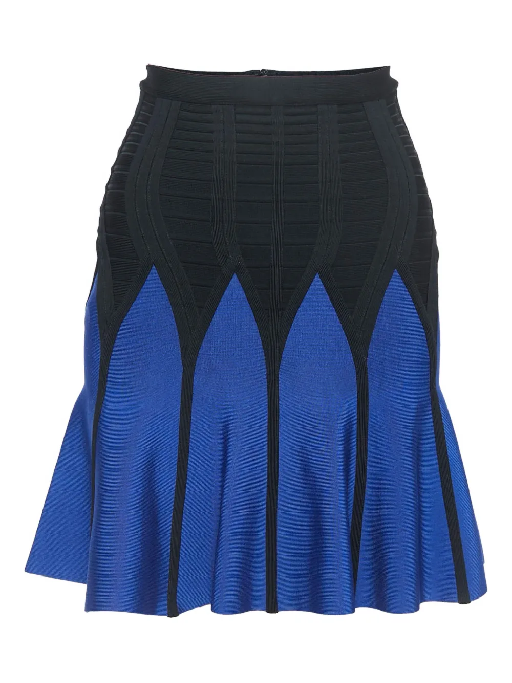 Hervé Léger Pre-Owned flared mini skirt | Black | Image 1