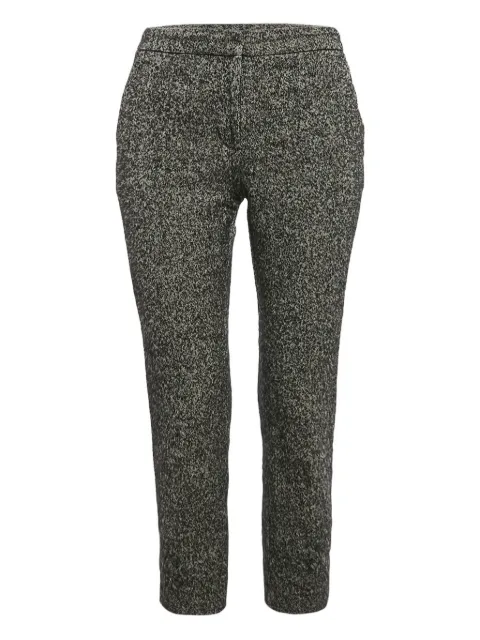 Alexander McQueen Pre-Owned herringbone-pattern trousers