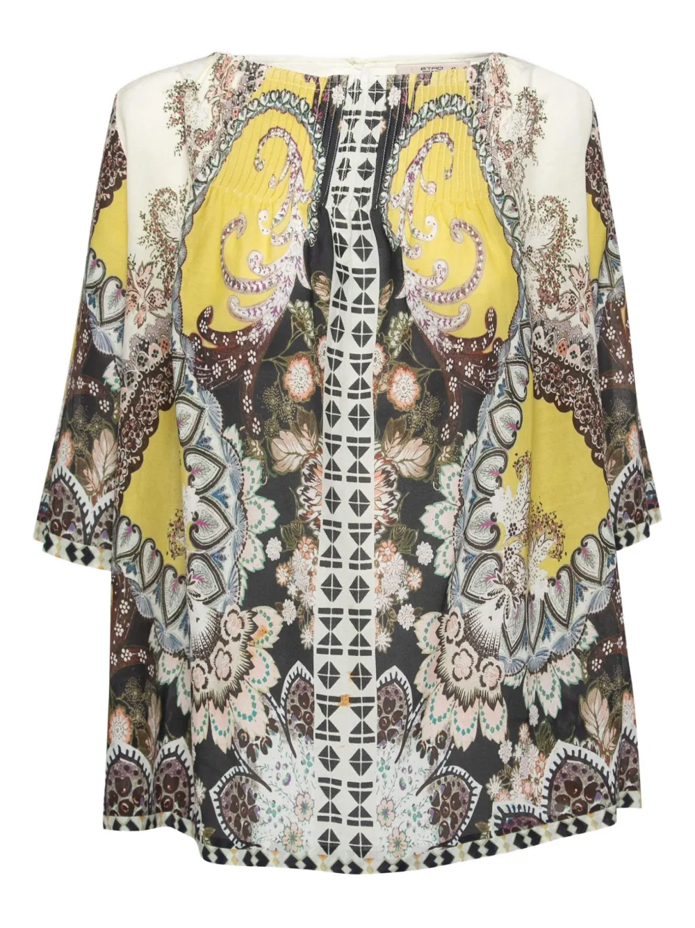 Etro Pre-Owned paisley-print blouse | Brown | Image 1