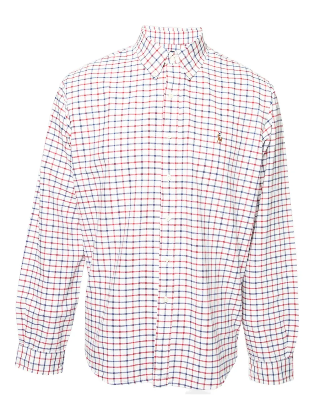 Polo Ralph Lauren Vintage checked button-down shirt | White | Image 1